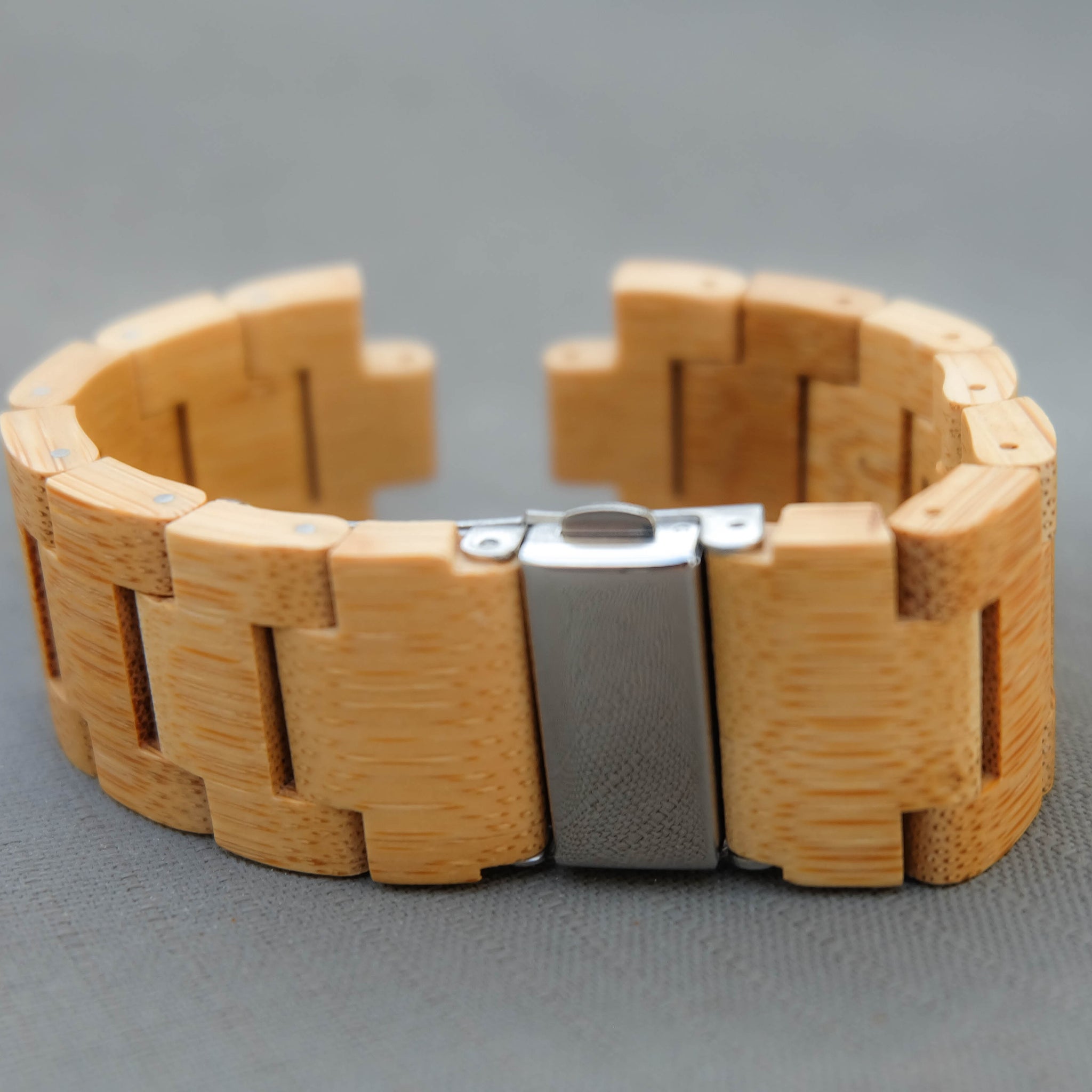 Bamboo watch strap best sale